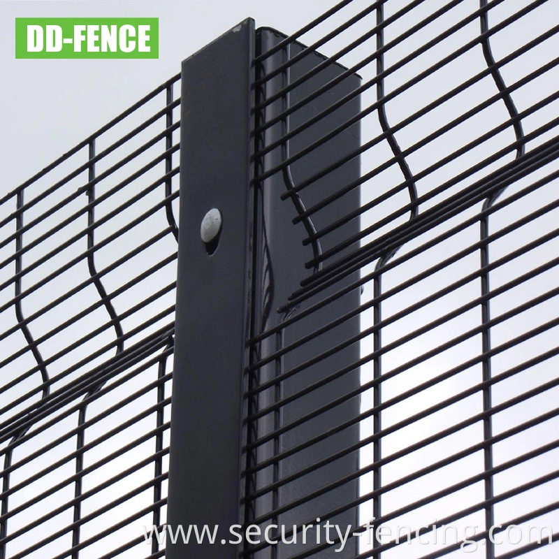 Quality 358 Security Fence for Airport Border Gas Refine Treatment Plant Factory Railway Powder Station